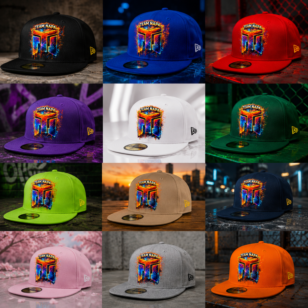 Teamñapa new era cap